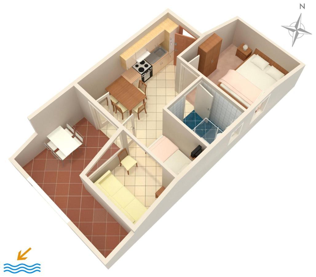 Apartments By The Sea Mandre, Pag - 4098 Екстериор снимка